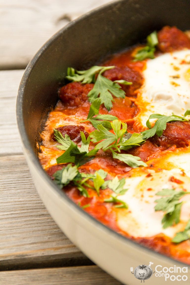 huevos al plato receta en sartén