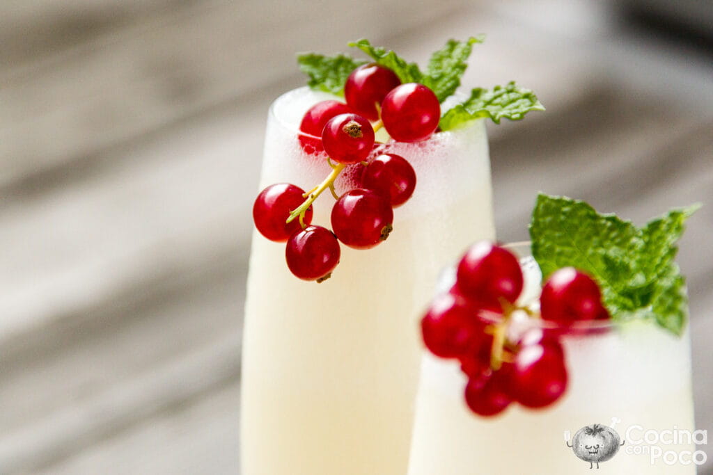 Sorbete de limón al cava