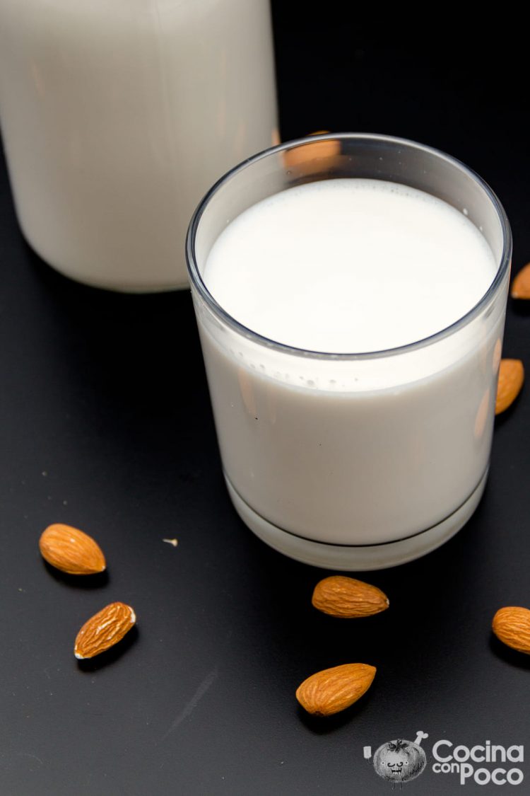 leche de almendras receta casera