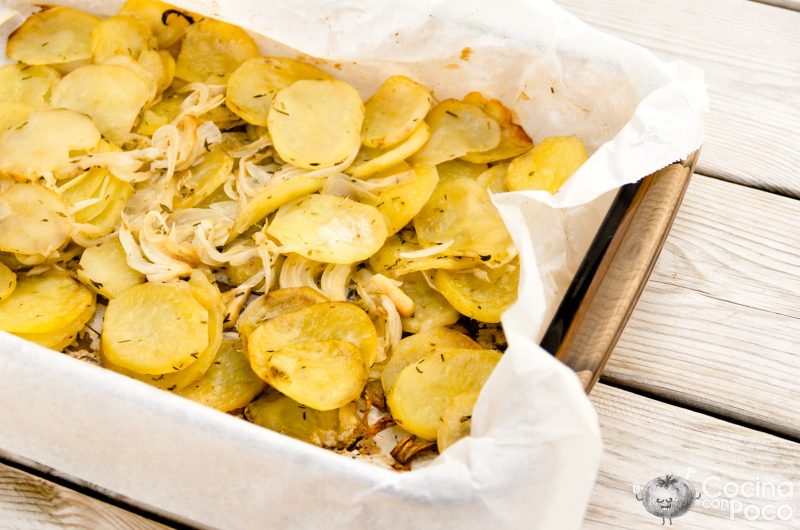 Patatas panaderas al horno - receta original de la Marquesa de Parabere